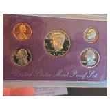 1993 US Mint Proof coin set