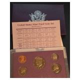 1989 US Proof Uncirculated coin set