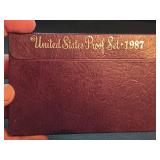 1987 US Mint Proof coin set