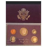1984 US Mint Proof coin set