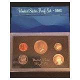 1973 US Mint Proof coin set