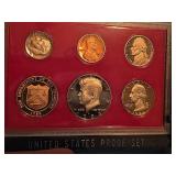 1982 US Mint Proof coin set