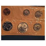 1965 US Mint Uncirculated coin set