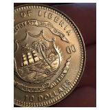 2000 Republic of Liberia $10 Gold Commemorative Coin