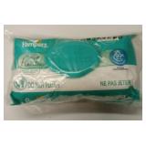 FACTORY SEALED - (2 packs) pampers aqua pure baby wipes 56 ct