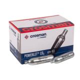 APPEARS NEW - Crosman Brand 12 Gram Co2 Powerlets  40ct  for Use with Paintball  Air Rifles  Color Silver