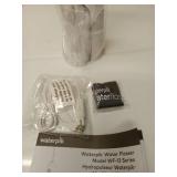 FACTORY SEALED - Waterpik Cordless Pearl Rechargeable Portable Water Flosser for Teeth, Gums, Braces Care and Travel with 3 Flossing Tips - ADA Accepted, WF-13 White, Packaging May Vary  - Retail: $70