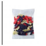 FACTORY SEALED - Tri-Color Tortilla Strips - Bulk Box 140 Packets 0.5 oz each (BB FEB. 11 2026) Ready to eat designed as a Topping for salads, soups, wraps and more