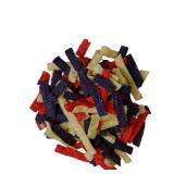 FACTORY SEALED - Tri-Color Tortilla Strips - Bulk Box 140 Packets 0.5 oz each (BB FEB. 11 2026) Ready to eat designed as a Topping for salads, soups, wraps and more