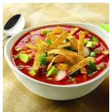 FACTORY SEALED - Bulk Salted Tortilla Strips - 140 Count Box. (BB MAR 4, 2026) Ready to eat designed as a Topping for salads, soups, wraps and more