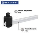 APPEARS NEW - MichaelPro 1/2-Inch Drive x 30-Inch Extension Breaker Bar, Premium Cr-V Steel | MP007007  - Retail: $88
