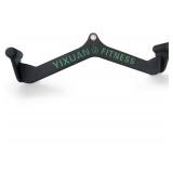 APPEARS NEW - YIXUAN FITNESS Wide Grip Lat Pulldown Attachments V Bar, Close Grip Lat Pull Down Bar Double D Row Handle Tricep Press Down Bars Cable Machine Accessories, Gym Back Attachment