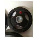 APPEARS NEW - Olympic Weight Plates Set - 2.5lb, 5lb and 10lb