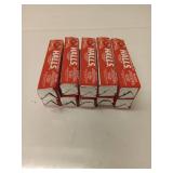 FACTORY SEALED - Halls Relief Strawberry Cough Drops - 10 Pack Bundle. Expiration dare 12 Jan. 2027