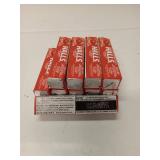 FACTORY SEALED - Halls Relief Strawberry Cough Drops - 10 Pack Bundle. Expiration dare 12 Jan. 2027