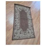 Decorative Brown Lace Table Runner
