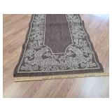Decorative Brown Lace Table Runner
