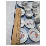 Barbie Tea Set with Floral Design