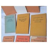 Little Blue Book Collection - Set of 9 Various Titles