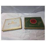 Lucky Strike & Chesterfield Cigarette Tins
