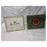 Lucky Strike & Chesterfield Cigarette Tins