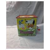 Snoopy in the Music Box Jack-in-the-Box Toy