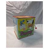 Snoopy in the Music Box Jack-in-the-Box Toy
