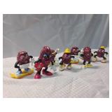 California Raisins PVC Figures Collection