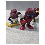 California Raisins PVC Figures Collection