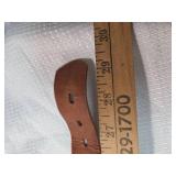 US Military Eagle Belt Buckle with Leather Belt