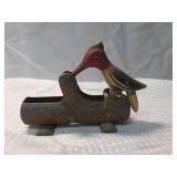 Cast Iron Woodpecker Nutcracker