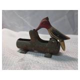 Cast Iron Woodpecker Nutcracker