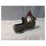 Cast Iron Woodpecker Nutcracker