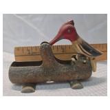 Cast Iron Woodpecker Nutcracker