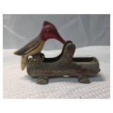 Cast Iron Woodpecker Nutcracker