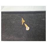 TWA Junior Hostess Wings Pin