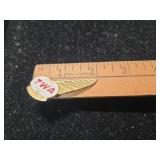 TWA Junior Hostess Wings Pin