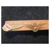 TWA Junior Hostess Wings Pin