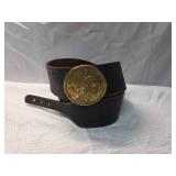 Civil War Era Military Belt with Eagle Plate
