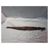 1800s Leather Bound Percussion Pistol Lock