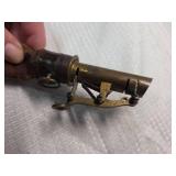 1800s Leather Bound Percussion Pistol Lock