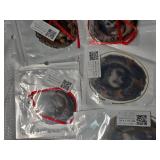 Japanese Oval Clay Woodlands Ornaments with QR Tags