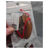 Japanese Oval Clay Woodlands Ornaments with QR Tags