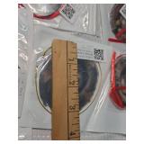 Japanese Oval Clay Woodlands Ornaments with QR Tags