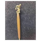 Brass Bowling Figure Mechanical Pencil