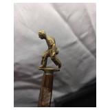 Brass Bowling Figure Mechanical Pencil
