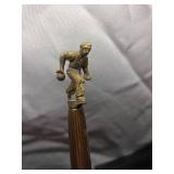 Brass Bowling Figure Mechanical Pencil