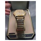 Seiko Automatic Watch with Day-Date Display