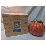 Jim Shore Be Thankful Decorative Pumpkin