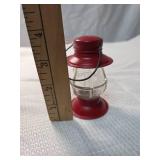 Red Metal Railroad Lantern